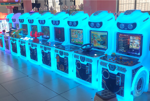 Flying Car Alliance Kids Coin Operate Racing Car Game Machine Arcade Game Machine