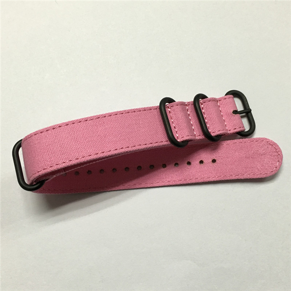 Canvas 24mm Smart Watch Replacement Bands With Coating Hardwares