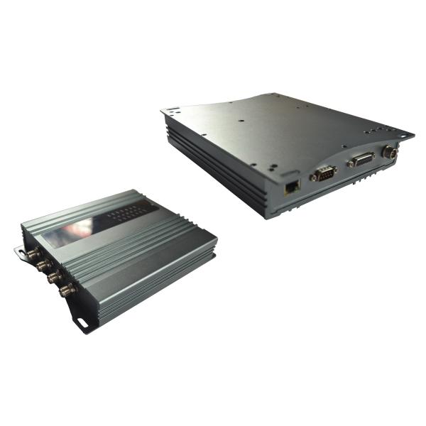 Grey Speedway RFID Reader , RFID Reader System With 4 TNC Port