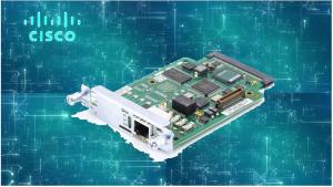 Wholesale NIB Cisco T1 Interface Card , E1 Interface Card 2 Port Networking Module from china suppliers