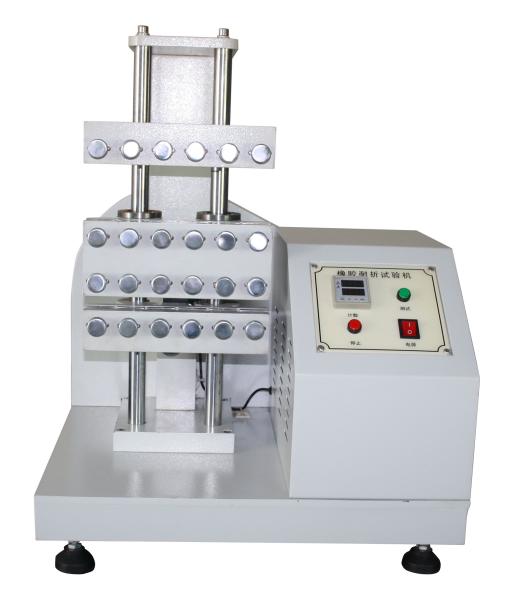 Quality Demattia Rubber flex-cracking tester Rubber Bending Testing Equipment for sale