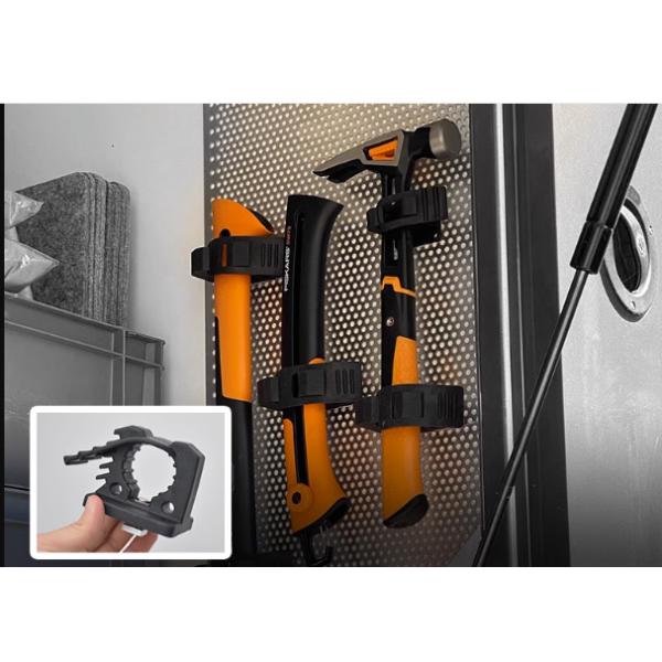 Off-road Camping Accessories Rubber Clamps for Shovel Axe Storage