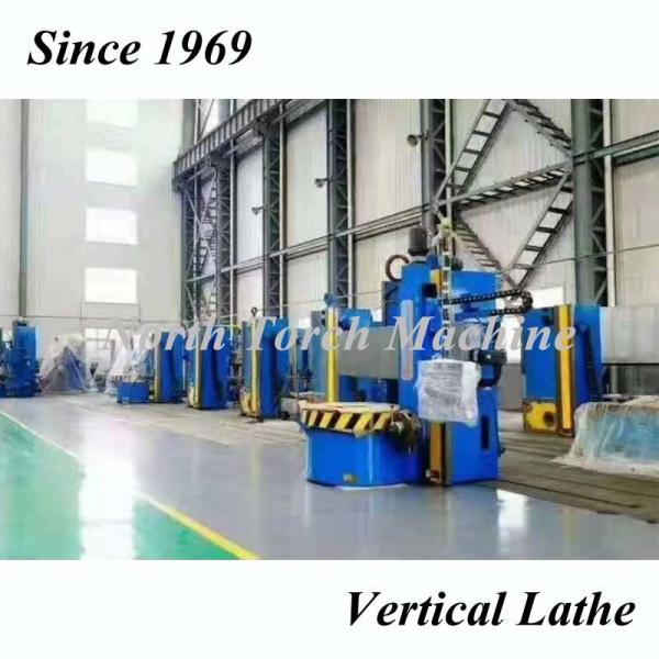 Quality Powerful CNC Vertical Lathe Machine , 2 Column High Precision Cnc Lathe for sale