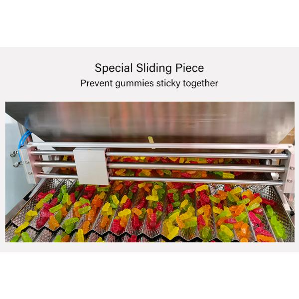 RQ-16H Gummy Counting Machine High Speed Automatic Pectin Oiled Candy Bottling