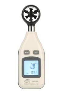 Wholesale LCD 9V 65mph 3mA Handheld Air Flow Meter from china suppliers