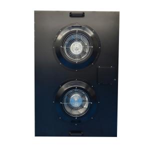Custom HEPA Filter FFU Air Reduction Black Cold Plate Paint FFU Filters For Clean Room