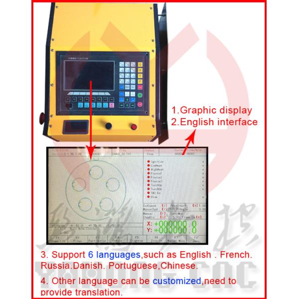 OEM Table Cutting Machine , Industrial CNC Plasma Table Dedicated Software