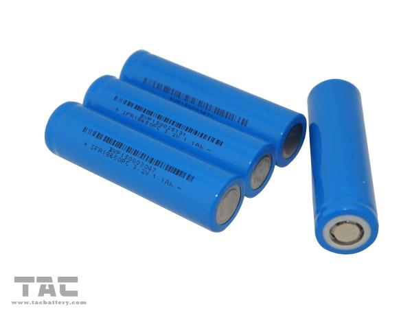 Quality Rechargeable Li-ion IFR18650 3.2V LiFePO4 Battery for E-bike Battery Pack for sale