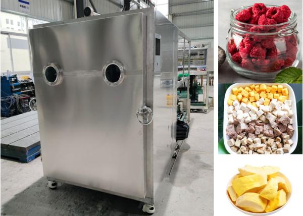Quality Large Freeze Dry Fruit Machine With ≤13Pa Vacuum Degree for sale