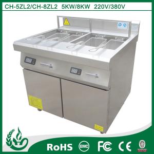 China 5kw Induction Deep Fryer Oil Filter Machine 800*800*920MM For Kitchen on sale