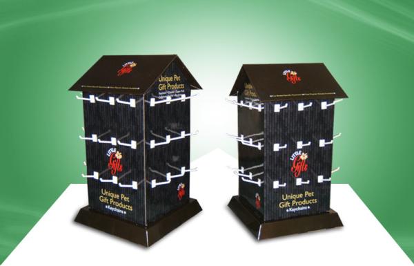 Quality Rotating Cardboard Countertop Displays For Promoting Keyring for sale
