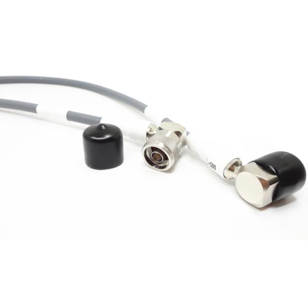 Customized Right Angle Low PIM RF Cable Assembly N Male to N Male