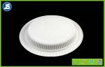 White Biodegradable Disposable Compostable Cornstarch Bio-based Food Trays
