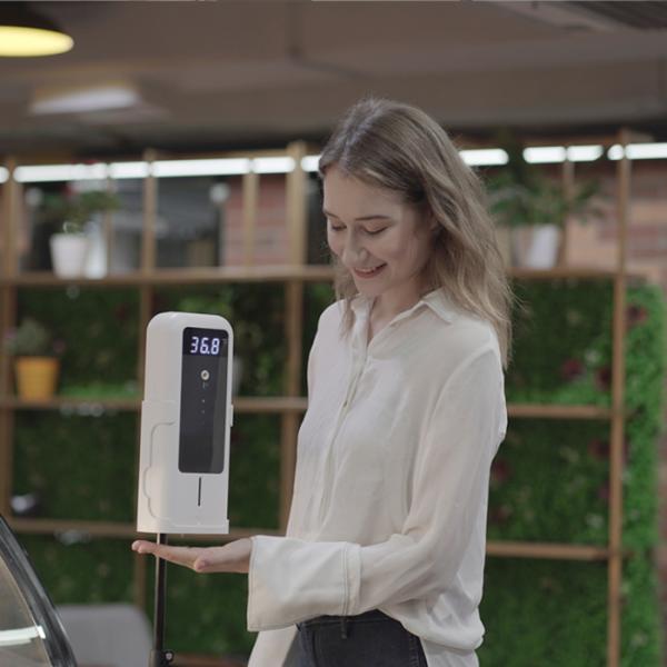 Temperature Measurement Machine Automatic Touchless Soap Dispenser