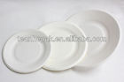 Wholesale Sustainable Biodegradable Party Food Containers , Disposable White Paper Plates from china suppliers