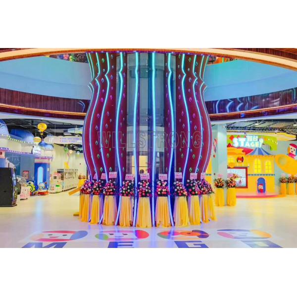 Color Profiled Custom Aluminum Veneer Panel / Exterior Wall Decoration Material