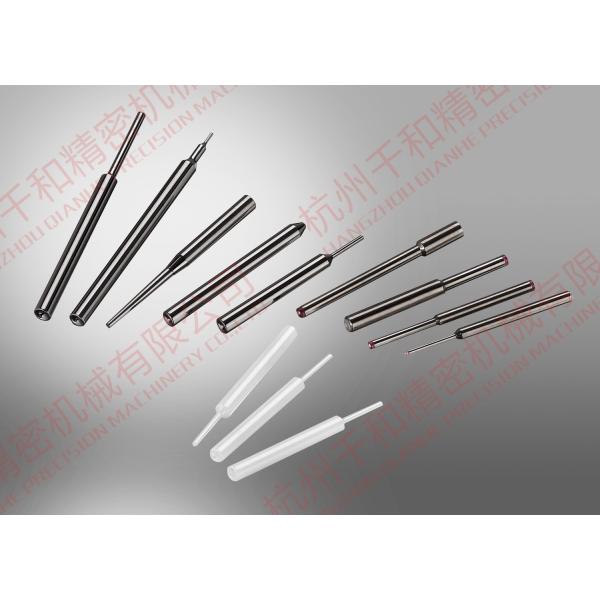 Abrasion Resistance Stainless Steel Nozzle / Wire Guide Tube , Hard alloy materials