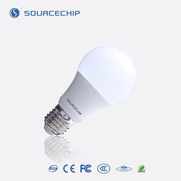 Quality Sourcechip 7W E27 LED light bulb supply for sale