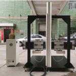 Electronic Products Double Wings Drop Testing Machine With Touch Screen Control