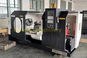 Wholesale Metal Mini CNC Horizontal Lathe Machine With Atomatic Original Mechanical Flat Bed from china suppliers
