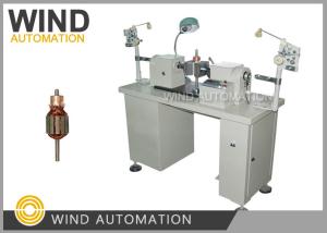 China Semi Auto Coil Winding Machine Flyer Winder For Hook Commutator Armature Rotor Coil Winding on sale