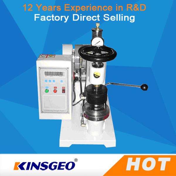 170±20cc/min Speed Electronic Paper Testing Instruments , Bursting Strength