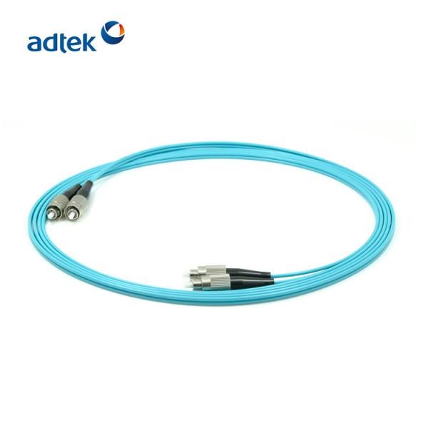 OM3 FC - FC Patch Cord Duplex FTTX Fiber Optic Cable Optical Fiber Patch Cord
