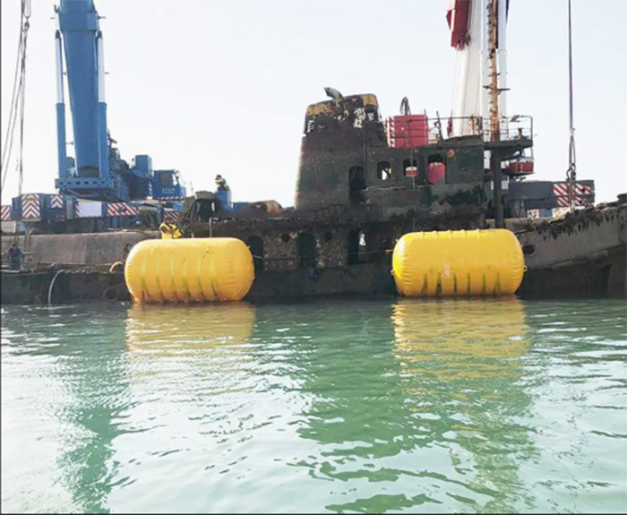 Marine Heavy Duty Inflatable Underwater Lift Bags for Sunken Ship