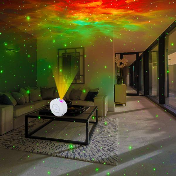 Practical RGB Smart Night Light Projector , Multipurpose Alexa LED Star Projector