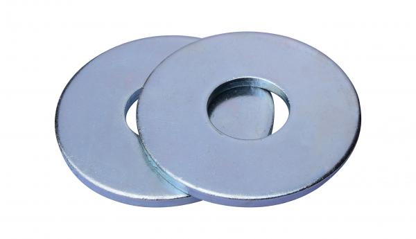 Quality DIN125 M36 Carbon Steel Washers , Stainless Fender Washers Medium Size for sale
