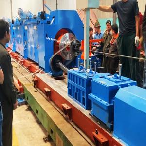 China Professional Siemens Wire Twisting Machine For 1*7 Galvanized Steel Wire Rope on sale