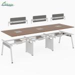 Efficiency and Flexibility Open Space Workstation of Office with Multiple