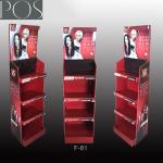 Comprehensive material rotatable counter display with turnatable
