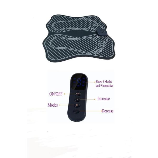 Ems Shiatsu Foot Massager / Foot Circulation Machine Foldable One Button Control