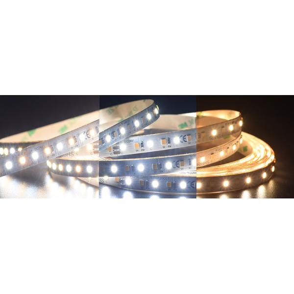 CCT Dual Color Outdoor LED Light Strip White Addressable Cuttable Connecting 3528