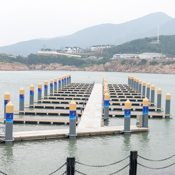 Customized Marine Floating Finger Dock Floating Birdge Pontoon For Customers' Requirments