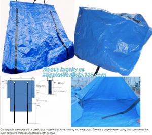 Wholesale STRONG SEWING BLUE COATING WATERPROOF PE MATTRESS COVERS,REINFORCED PORTABLE MULTI-PURPOSE POLYTHYLENE TARPAULIN, NYLON from china suppliers
