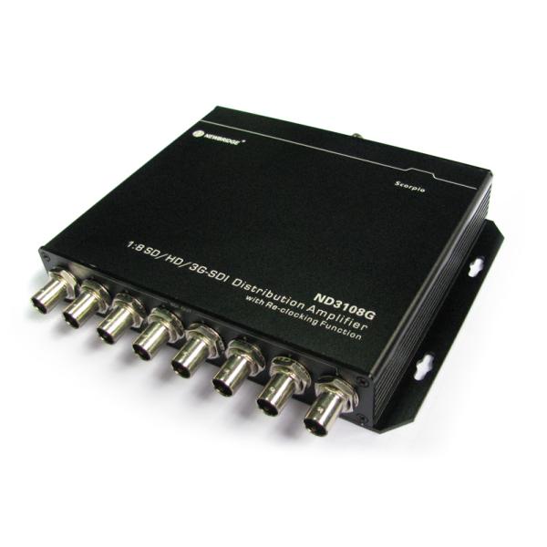 1x8 HD SDI Distribution Amplifier Support Re-Clocking