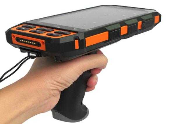Quality Rugged Handheld Android 7.0 Barcode Scanner PDA with RFID LF 134.2 KHz for sale