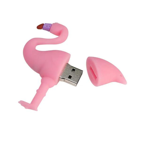 SWAN Pen Drive Memory Stick Customized USB Flash Drive Personalized 3D Shape Logo PVC Cartoon