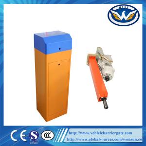 China Automated Parking Barrier Gate / Traffic Boom Barrier Gate 1m To 6m Arm Length on sale