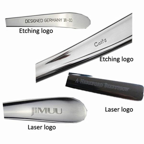 Newto bamboo high quality gold dinnerware/gold flatware/colorful cutlery