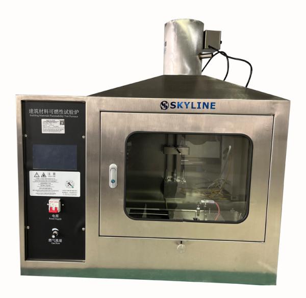 Building Material Flammability Testing Equipment Ignitability Test Single Flame
