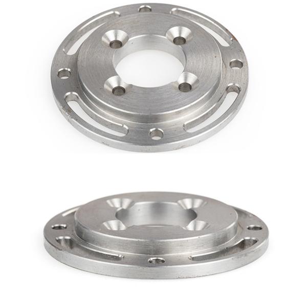 Custom CNC Machining Aluminum Flanges OEM For Aircraft