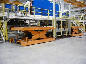 Wholesale Electric Material Transfer Carts Automated Guided Carts 15000kg Visual navigation from china suppliers