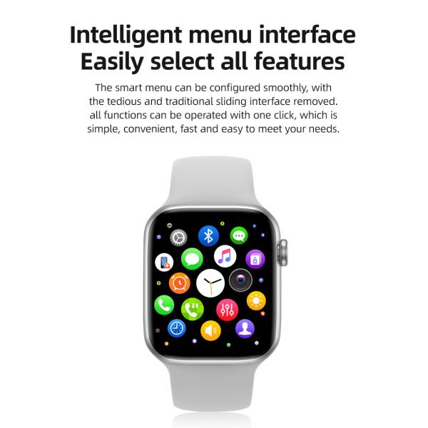 170mAh IPS 320x240 Full Touch Smartwatch IWO 10 T500 Plus BT3.0