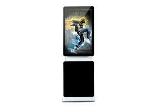 China 47 Inch Touch Screen Monitor Floor Stand , Shopping Center Touch Screen Information Kiosk on sale