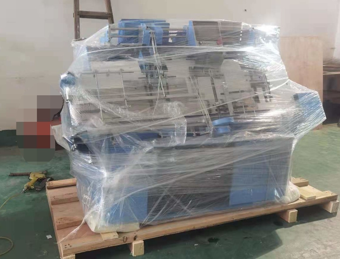 High Speed Automatic Notebook End Papering Machine Page Inserting Notebook Binding Machine MF-EIM450
