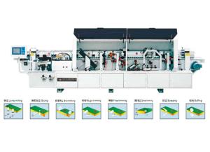 Wholesale BJF460 Auto Edge Banding Machine, pre- milling + corner trimming from china suppliers