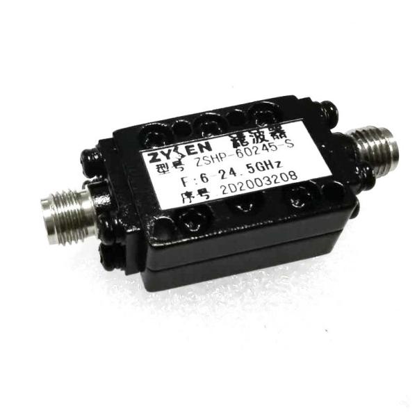 Quality N Connector 60dB rejection RF Filters 6 to 24GHz Digital High Pass Filter for sale